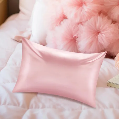 Miniatura 6 de Funda de almohada de satén para cabello y piel, fundas de almohada más suaves que la seda para cabello y piel, refrescante, sueño de belleza, fundas
