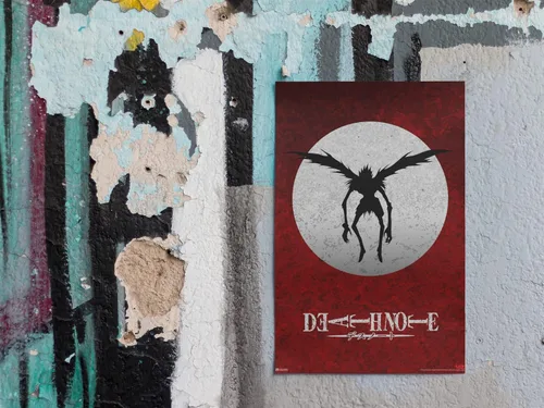 Miniatura 6 de Póster de Death Note de la serie manga de anime, decoración de habitación de adolescentes, póster de 12 x 18 pulgadas