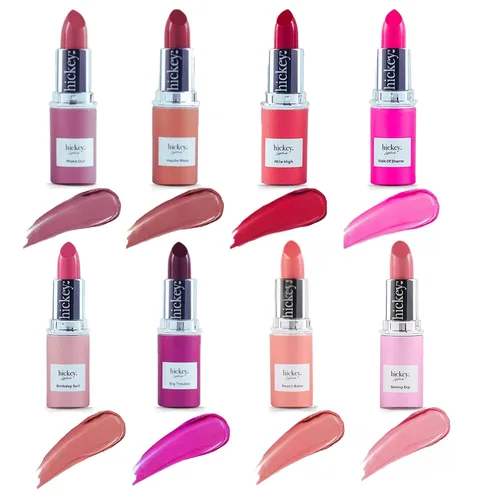 Miniatura 8 de Hickey Colección Fashion Week de lápiz labial, juego de 5 piezas de repuesto