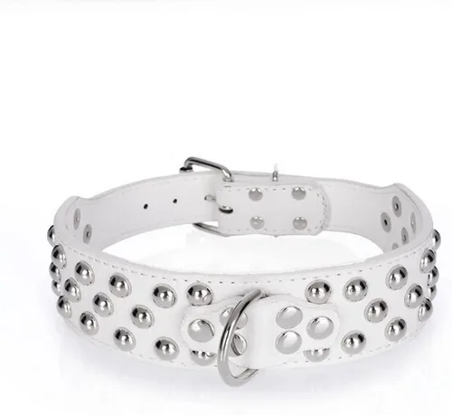 Miniatura 17 de Collar de perro con tachuelas, collar de perro de cuero con pinchos de 2 pulgadas para perros medianos y grandes Pit Bull Mastiff Bully Boxer