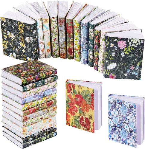 Miniatura 8 de Skylety 24 Piezas 1:12 Escala Miniaturas Libros para Casa de Muñecas Accesorios de Casa de Muñecas en Miniatura Pequeños Libros Accesorios
