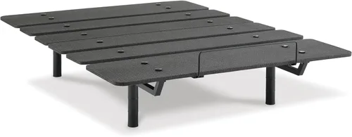Miniatura 8 de Signature Design by Ashley Cosmic Power Base tradicional Queen ajustable con inclinación de cabeza y pie, control remoto inalámbrico y puertos USB