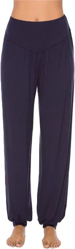 Miniatura 7 de Pantalones de algodón modal para mujer de AvaCostume, pantalones suaves para practicar yoga o deportes.
