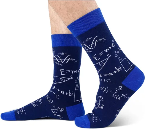 Miniatura 2 de HAPPYPOP Funny Math Socks for Men - Math Gifts for Teachers & Lovers
