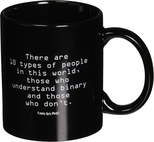 Miniatura 4 de Funny Guy Mugs - Taza de 11 onzas, Negro