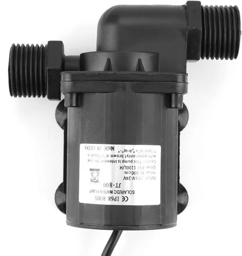 Miniatura 7 de Bomba sumergible sin cepillo de la circulación ahorro de energía de la cabeza hidráulica de DC 24V del estanque de los peces de la bomba