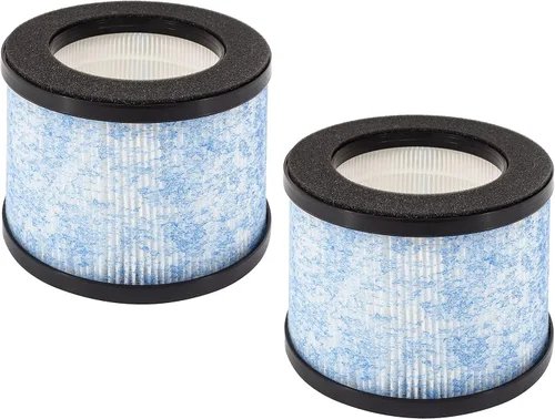 Paquete de 2 filtros H13 MA-01CW True HEPA de repuesto, compatibles con el purificador de aire Miko Ibuki C102