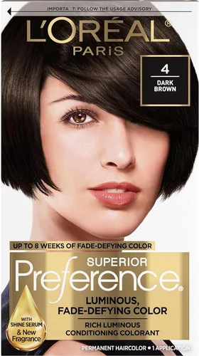 Miniatura 33 de L'Oreal Paris Superior Preference Fade-Defying + Shine - Tinte permanente para el cabello, rubio rosado medio 8RB, paquete de 1, tinte para el 8RB