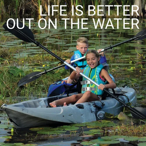 Miniatura 5 de BKC FK184 - Kayak de pesca de 2.74 m de eslora con un asiento individual y remo incluido