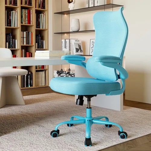 Miniatura 10 de TRALT Silla de Oficina Ergonómica - Silla de Escritorio con Respaldo Alto Ondulado Soporte Lumbar Ajustable Silla de Computadora - Sillas Gaming