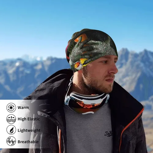 Miniatura 7 de Máscara facial para bufanda cubierta para cuello polaina transpirable resistente al viento bandana para la cabeza