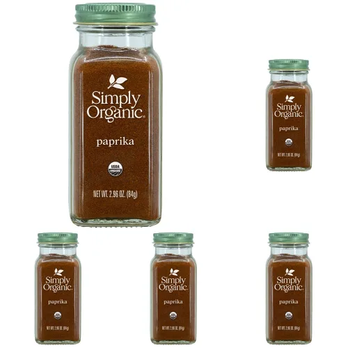 Miniatura 9 de Simply Organic Mezcla de condimentos de chile picante, paquete de 1 onza, especias terrosas, Kosher, sin ingredientes artificiales (paquete de 12)