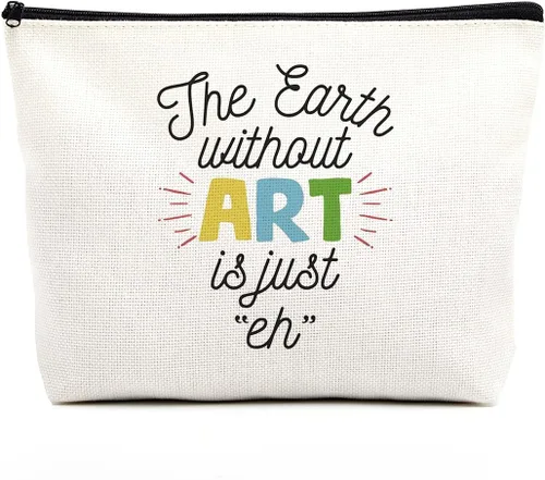 Miniatura 6 de fkovcdy Divertidos regalos de jubilación para mujeres, bolsa de maquillaje, regalos de amistad para mujeres, amigos, cumpleaños boho, Gran Líder