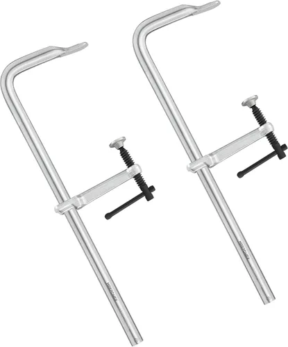 Miniatura 11 de MAXPOWER Abrazadera en F resistente de 12 pulgadas x 4-3/4 pulgadas de garganta (300 x 120mm de garganta), paquete de 4