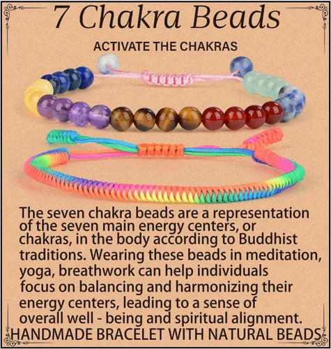 Miniatura 61 de LPBeads Pulsera de piedra natural hecha a mano de tamaño ajustable