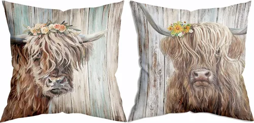 Miniatura 12 de Long Live Cowgirls, funda de cojín suave retro occidental The Cool Girl, funda de cojín decorativa para sofá o cama, 18 x 18 pulgadas, un regalo