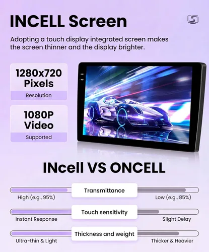 Miniatura 4 de Radio de coche 2G+64G para Toyota Corolla 2009-2013, estéreo de coche Android inalámbrico Carplay, Rimoody pantalla táctil de 9 pulgadas