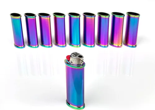 Miniatura 13 de DIYLuxury - Funda de metal negro mate para encendedor BIC Standard J6 EZ Reach Lighter EZ Reach Lighter, resistente, reutilizable, paquete de 10