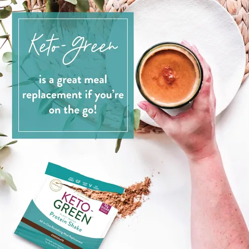 Miniatura 5 de VIDAPURA Batido de proteína Keto-Green por la Dra. Anna Cabeca - Proteína vegana de chocolate para mujeres - 16 porciones - Alcalino, a base de 16