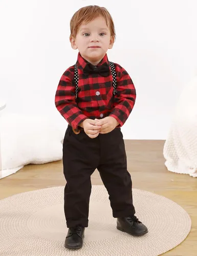 Miniatura 2 de AGJ Zapatos de vestir Oxford para bebés, niños y niñas, de piel sintética, suela suave, zapatos antideslizantes para caminar y bodas