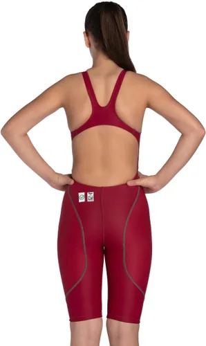 Miniatura 2 de ARENA Powerskin ST Next Eco Open Back Tech Traje de baño Junior Niñas Competitivo Racing de una pieza Kneeskin Competition Traje de baño