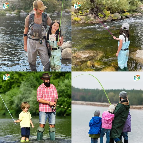 Miniatura 6 de Aventik FreshStart Tenkara Rod de 7 pies/8 pies, Kit Completo de Caña Tenkara para Principiantes, Fibra de Carbono 24T, Fácil de Lanzar, Flexible