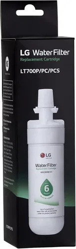 Miniatura 8 de LG LT700P - Filtro de agua de repuesto para refrigerador de 6 meses / 200 galones (NSF42 y NSF53) ADQ36006101, ADQ36006113, ADQ75795103