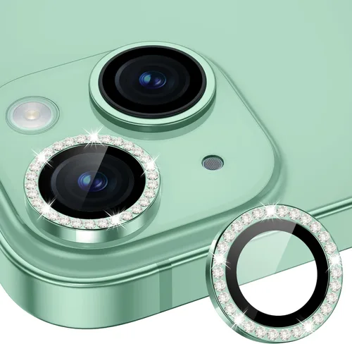 Miniatura 80 de Protector de Lente de Cámara Bling para iPhone 17 Pro / 17 Pro Max, Anillo de Metal con Diamante Individual con Dureza 9H, Protector de Pantalla