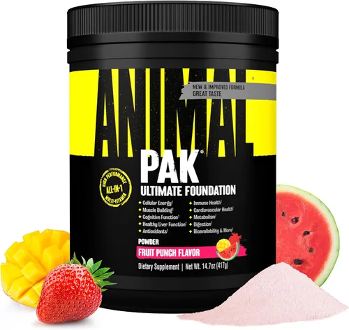Miniatura 9 de Animal Pak - Suplemento multivitamínico conveniente para hombres y mujeres, paquete diario todo en uno de vitaminas y suplementos - Zinc, vitaminas