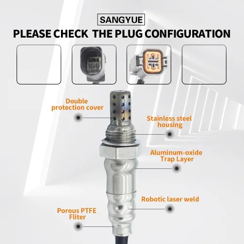Miniatura 2 de 2 sensores de oxígeno O2 1 y 2 para Hyundai Sonata 2.0L Upstream + Downstream 2013-2014