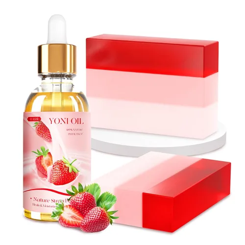 Miniatura 11 de Yoni - Juego de barras de jabón y aceite natural de Yoni, lavado vaginal de aceite de Yoni natural para mujeres, lavado femenino, desodorantes