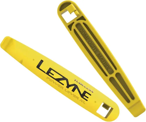 Miniatura 2 de LEZYNE Palanca de neumático Tubeless Power XL Palancas de matriz compuesta duradera con ganchos de radios y mayor apalancamiento Herramienta