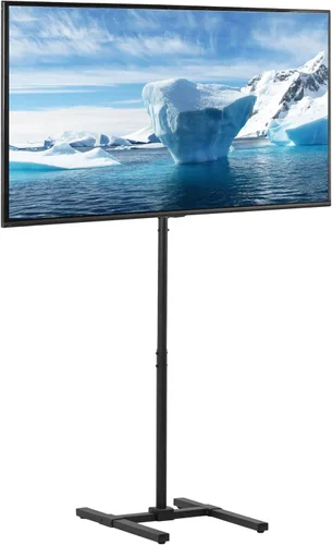 Miniatura 10 de VIVO Soporte de piso para TV para pantallas de 13 a 50 pulgadas de hasta 44 libras, LCD LED OLED 4K Smart planas y curvas, paneles de monitor, VESA