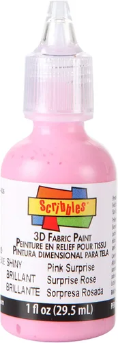 Miniatura 12 de Scribbles 13903 - Pintura de tela 3D brillante, color blanco