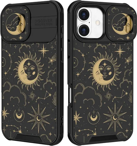 Miniatura 19 de Funermei Funda 2 en 1 para iPhone 13/iPhone 14 para mujeres, linda funda de teléfono con calavera para niñas, diseño de esqueleto gótico, divertido