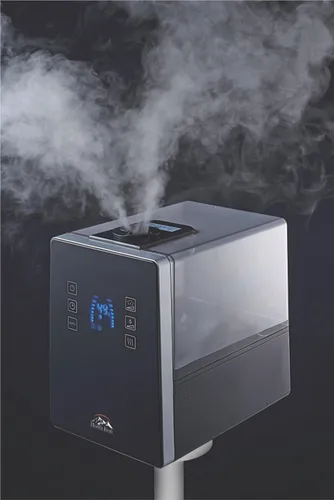 Miniatura 3 de Heaven Fresh HF 710 humidificador ultrasónico ultrasónico de niebla fría/caliente con infusión de aroma Negro