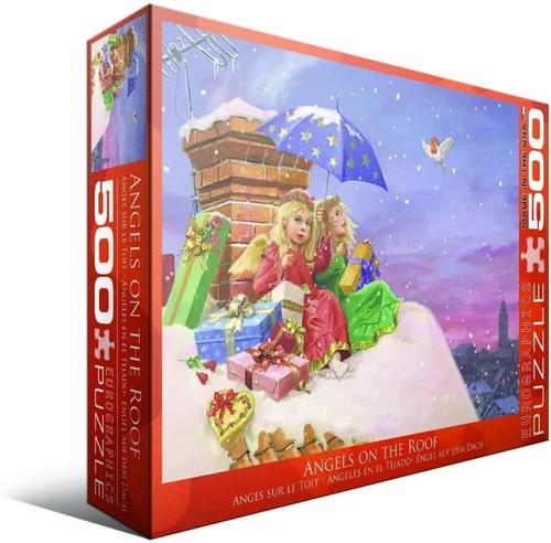 Miniatura 120 de EuroGraphics - Rompecabezas Pandas rojos