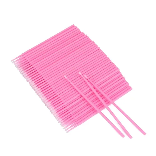 Miniatura 14 de G2PLUS 500 PIEZAS Hisopos de Algodón, Cepillos Aplicadores Micro Desechables para Maquillaje y Cuidado Personal, Hisopos Micro para Extensiones