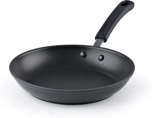 Miniatura 9 de Cook N Home Sartén antiadherente anodizada dura profesional de 8 pulgadas, sartén de cocina con asas que se mantienen frescas, apta