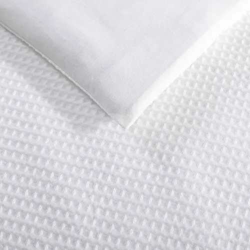 Miniatura 6 de Vera Wang - Juego de funda de edredón tamaño Queen, ropa de cama de algodón suave con fundas de almohada a juego, cierre de botón y lazos interiores