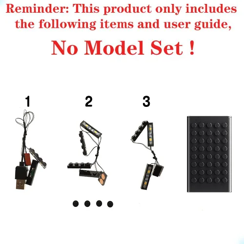 Miniatura 3 de Juego de luces LED compatibles con Lego 60337 Express Passenger Train City Building Blocks Model - Juego de modelos no incluidos