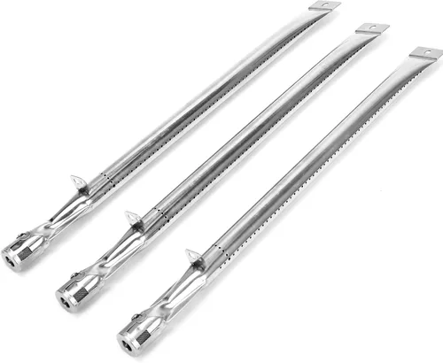 Miniatura 9 de Hisencn Piezas de repuesto para parrilla Chargriller 5050, 3001, 5650, 3008, 3030, 4000, King Griller 5252, tubo de quemador de acero inoxidable