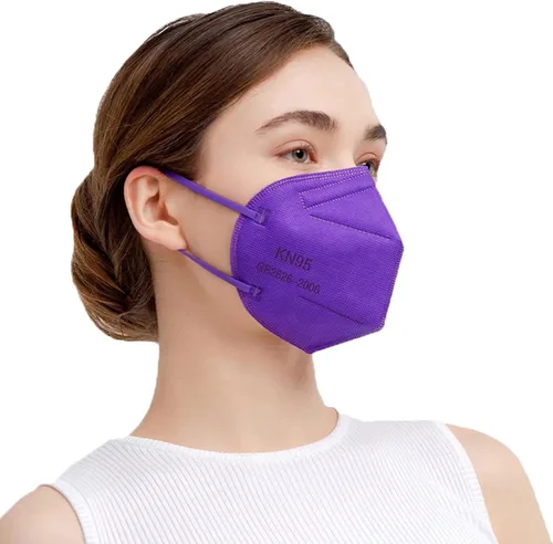 Miniatura 12 de SAROULU Máscaras Faciales Desechables KN95 de 5 Capas Respirables Máscara de Protección contra el Polvo de Taza de Seguridad gris-20