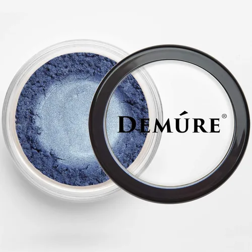 Miniatura 3 de Demure Mineral Make Up Sombra de ojos (Blue Sparkle), sombra de ojos brillante, polvo suelto, sombra de ojos con purpurina, maquillaje de ojos