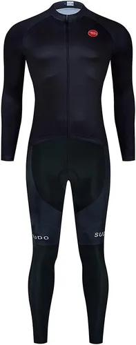 Miniatura 6 de Conjunto de camiseta de ciclismo para hombre, manga larga, ropa de ciclismo, camisetas de bicicleta de carretera, camiseta de bicicleta