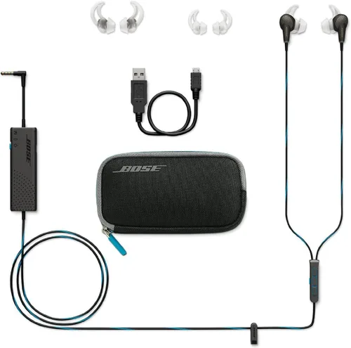 Miniatura 6 de Auriculares Bose QuietComfort con cancelación de ruido, 20 acústicas, Samsung y dispositivos Android, Negro Dispositivos Apple talla única Negro