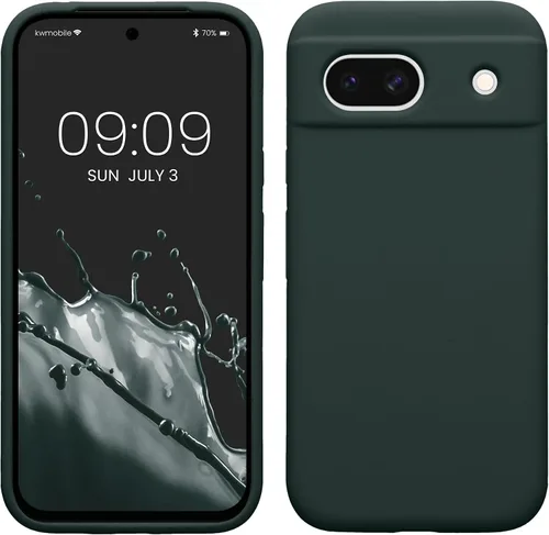 Miniatura 96 de kwmobile Funda Compatible con Google Pixel 6 Pro - Funda de Teléfono de Silicona TPU con Acabado Suave - Azul Caribe