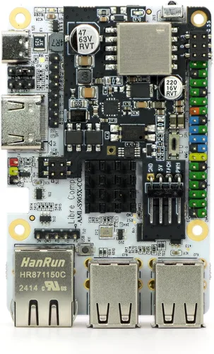 Miniatura 8 de Libre Computer Batata Sola Placa de Computadora ARM SBC AML-S905X-CC-V2 2GB Alternativa a la PC Pi