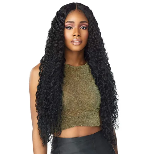Miniatura 18 de Sensationnel Butta Lace Wigs - Unidad 3 Extra Ancha Raya Profunda de 5 Pulgadas Peluca Sintética Línea de Cabello Predesfilada Sin Pegamento Frente