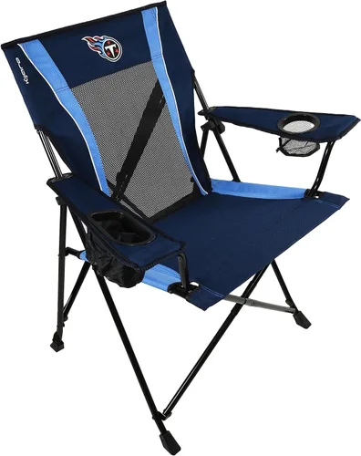 Miniatura 40 de Kijaro Dual Lock Pro, Silla plegable para fanáticos de deportes, 26" L x 35.5" W x 37" H, Carolina Panthers